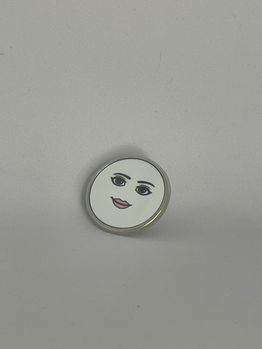 Meme Man Face AND Woman Face Pin