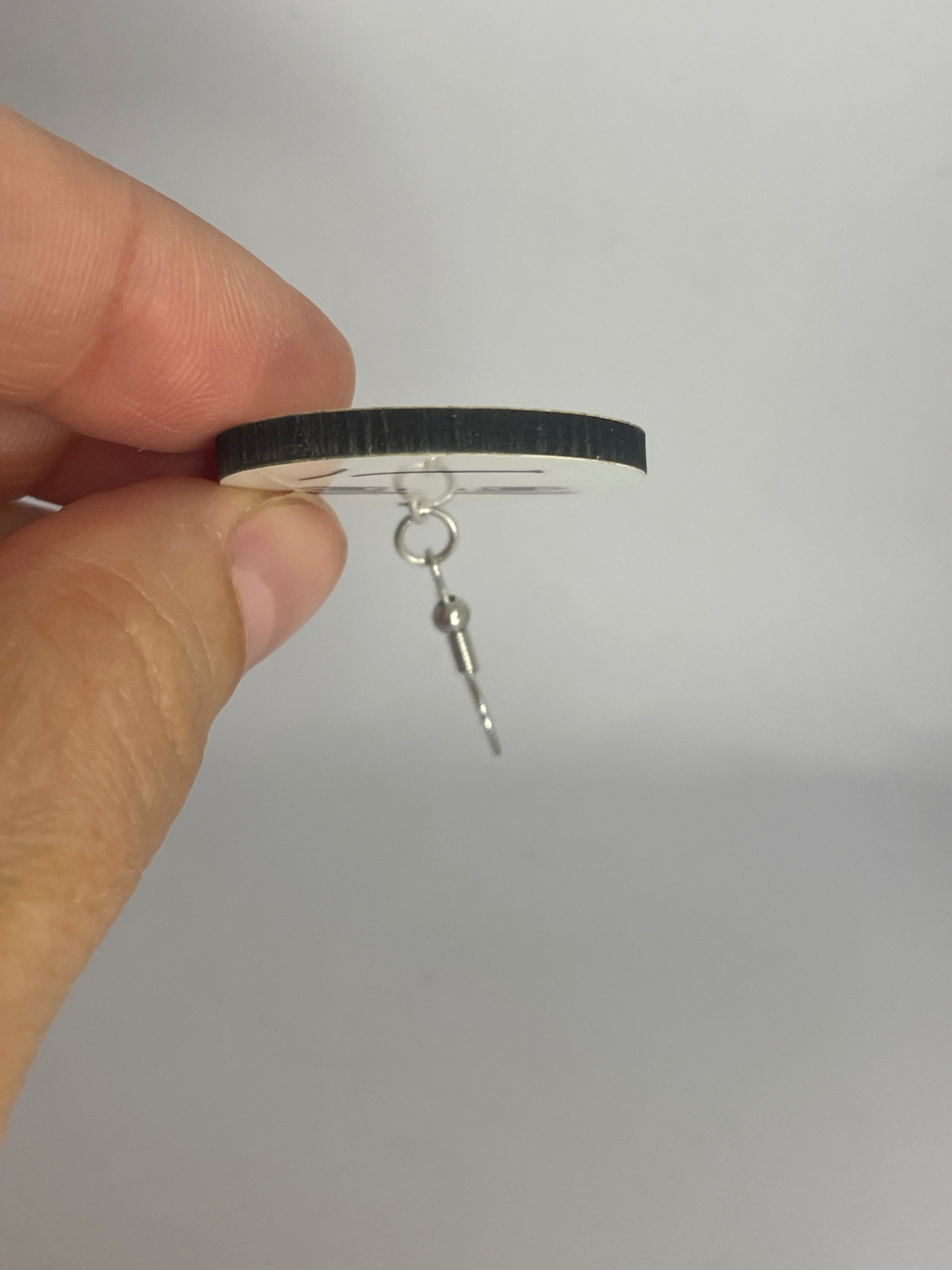 Meme Man Face Earrings