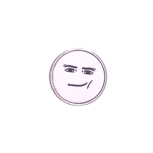 Meme Man Face Pin