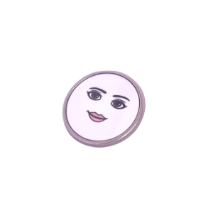 Meme Woman Face Pin