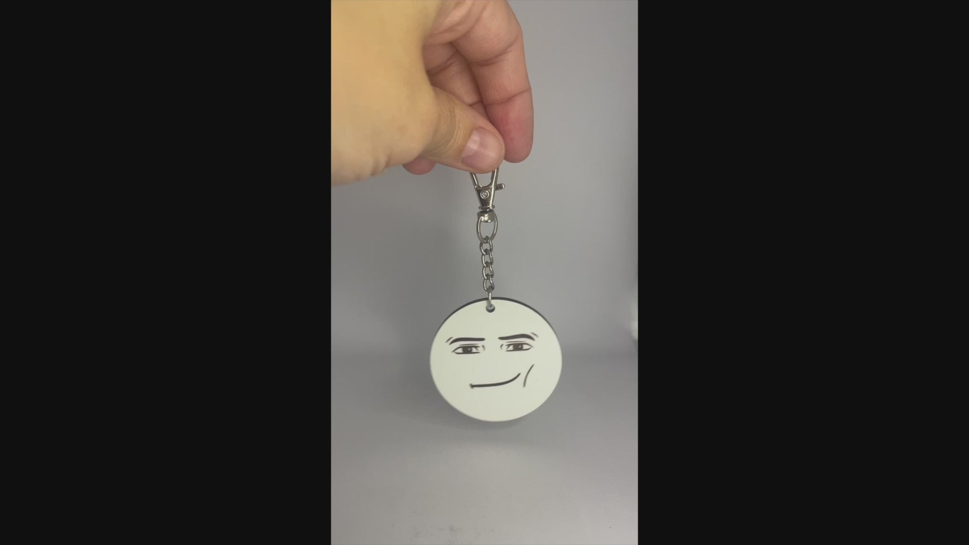 Meme Man Face Face KEYCHAIN