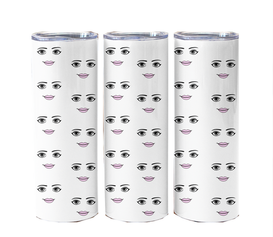 Meme Woman Face Tumbler Bottle